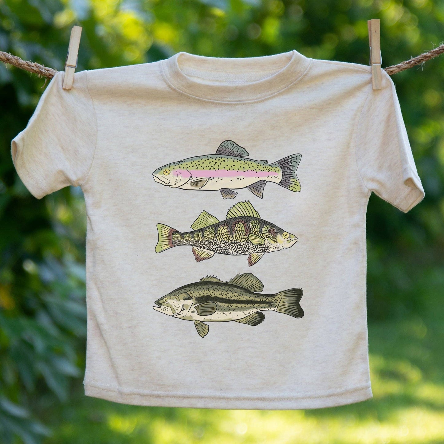 Three Fish Summer Outdoor Tee BOYS