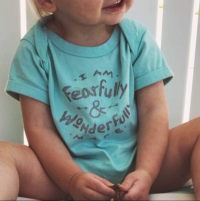 Wonderfully Made Onesie BABY GIRL