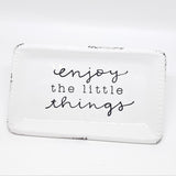 Enjoy the Little Things Tray