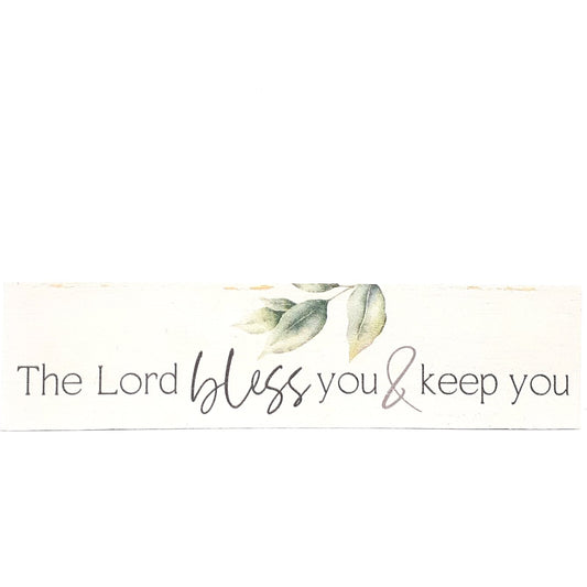 Tiny The Lord Bless You Sign