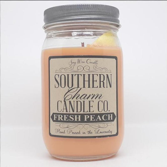 Fresh Peach 12oz Candle