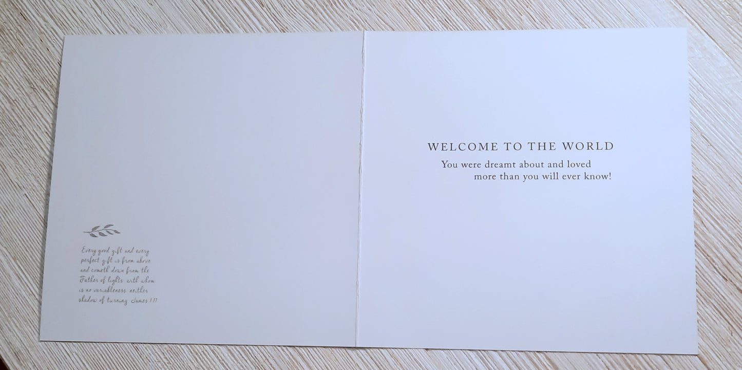 Card - Welcome Baby